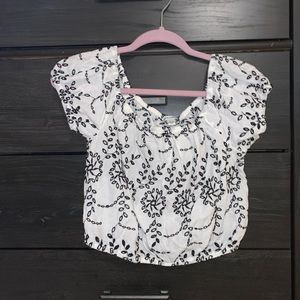 American Eagle off the shoulder crop top